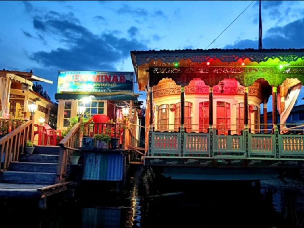 Hotel New Minar Group Of Houseboats Srīnagar Exterior foto